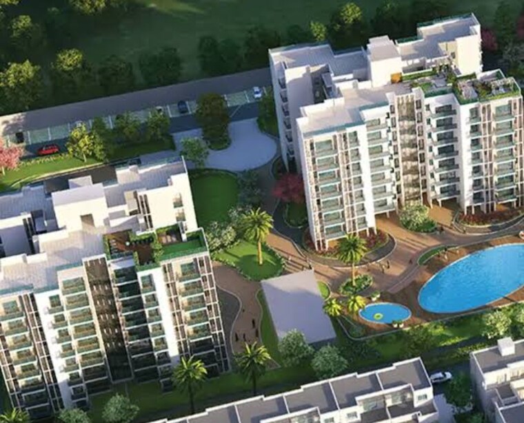 Exterior View, godrej-golf-links-crest 4 Bedroom 2835 Sq.Ft. Villa In Sector 27 Yamuna Expressway Greater Noida 8754386