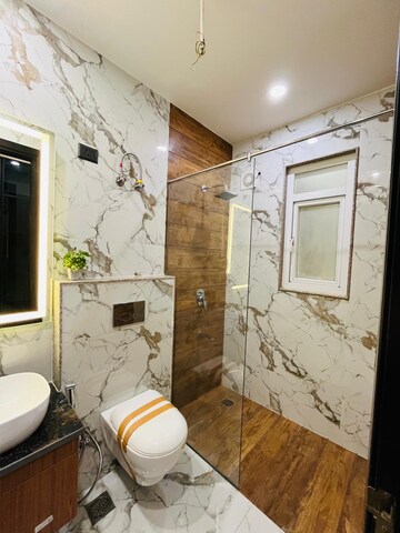 Attached Bathroom in 3 BHK Builder Floor at Anant Raj Ashok Estate, Sector 63a – for Sale