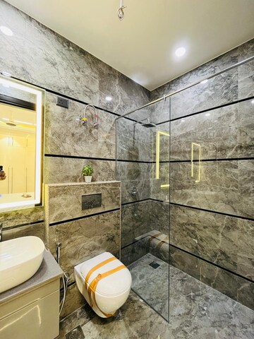 Bathroom in 3 BHK Builder Floor at Anant Raj Ashok Estate, Sector 63a – for Sale