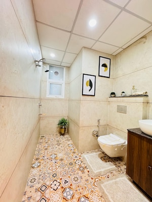 Attached Bathroom in 3 BHK Apartment at Nagla Road – for Sale