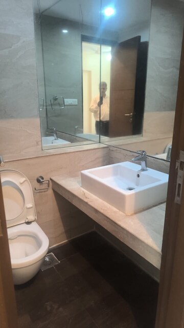 Bathroom in 2 BHK Builder Floor at K Raheja Vihar, Powai – for Sale