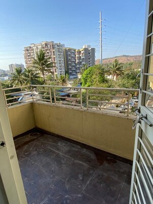 Balcony in 2 BHK Apartment at Vighnaharta Sai Saroj, Ravet – for Sale