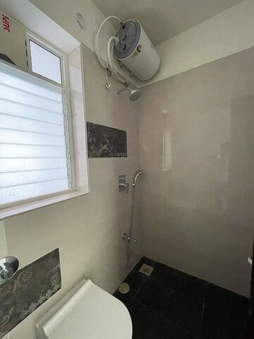 Bathroom in 3 BHK Apartment at Marathon Nexzone, New Panvel – for Rent