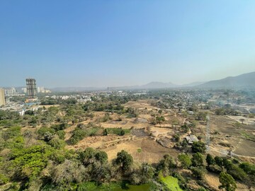 Master Bedroom in 3 BHK Apartment at Marathon Nexzone, New Panvel – for Rent