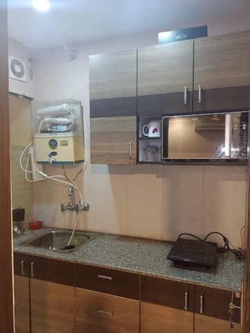 Kitchen in 1 RK Builder Floor at Raksha Vikas Apartments, Vikas Puri – for Rent