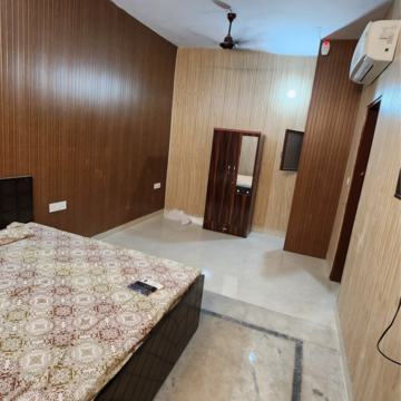 Bedroom in 1.5 BHK Villa at Palam Vihar – for Rent