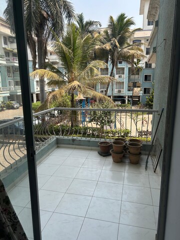 Balcony in 2 BHK Apartment at Lunkad Queensland, Viman Nagar – for Rent