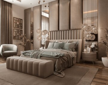 Bedroom in 3 BHK Apartment at Shapoorji Pallonji Joyville Gurgaon, Sector 102 – for Sale