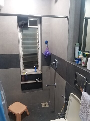 Attached Bathroom in 3 BHK Apartment at New Blue Heaven Apartment, Andheri West – for Rent