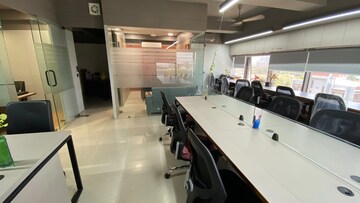 Team Area in  Office Space at Savaliya Krish Cubical, Thaltej – for Rent