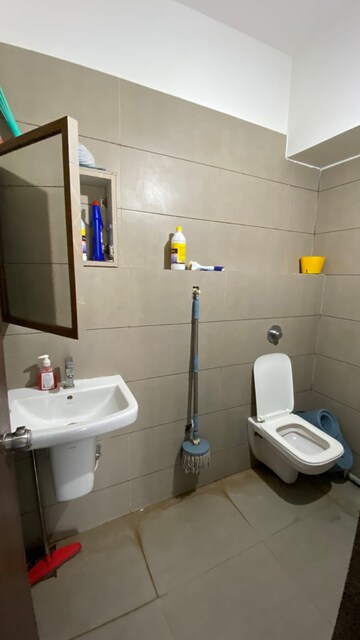 Bathroom in  Office Space at Savaliya Krish Cubical, Thaltej – for Rent