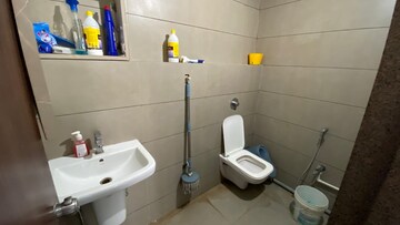 Bathroom in  Office Space at Savaliya Krish Cubical, Thaltej – for Rent