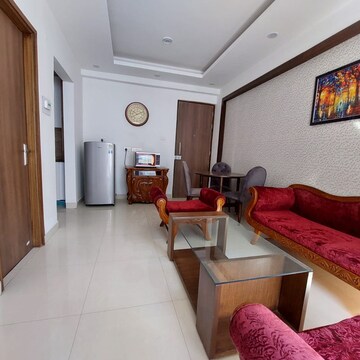 Living Room in 1 BHK Apartment at Pacific Golf Estate, Kulhan – for Rent