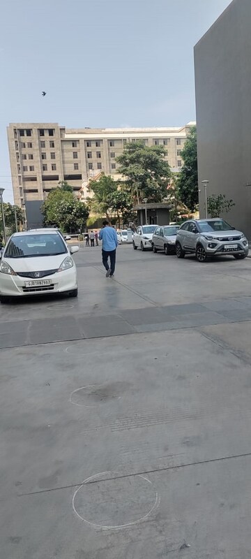 Parking in  Office Space at HN Safal Profitaire, Prahlad Nagar – for Rent