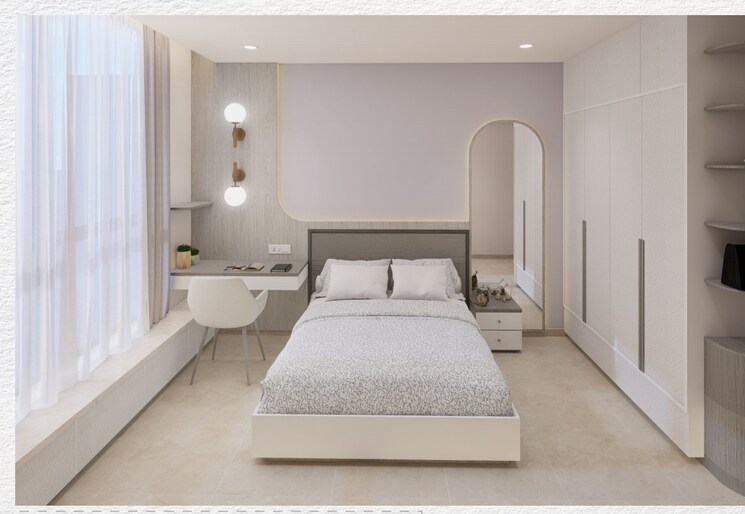 Bedroom, hiranandani-cardinal 2.5 Bedroom 913 Sq.Ft. Apartment In Ghodbunder Road Thane 8754678