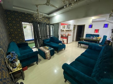 Living Room in 3 BHK Apartment at Raghunath Vihar, Kharghar – for Rent
