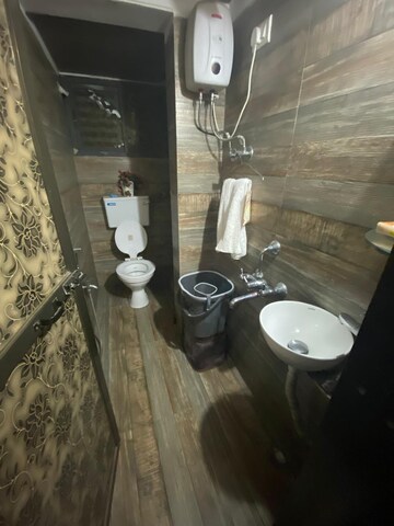 Bathroom in 3 BHK Apartment at Raghunath Vihar, Kharghar – for Rent
