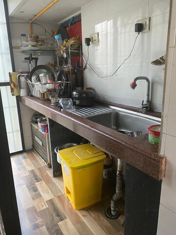 Kitchen in 3 BHK Apartment at Raghunath Vihar, Kharghar – for Rent
