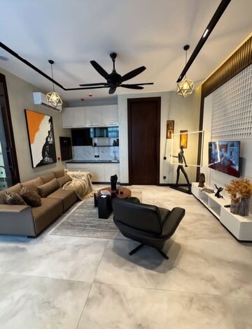 Living Room in 3 BHK Builder Floor at Sector 39 – for Sale