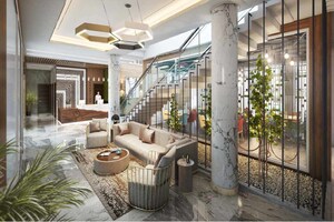 Living Room in 3 BHK Apartment at Sobha City Gurgaon, Sector 108 – for Sale