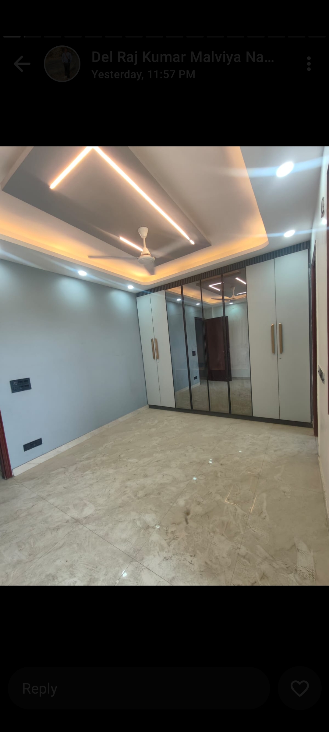 2 BHK Builder Floor For Rent in L Block Malviya Nagar 