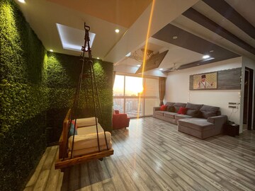 Living Room in 3.5 BHK Apartment at Runwal Elegante, Andheri West – for Sale