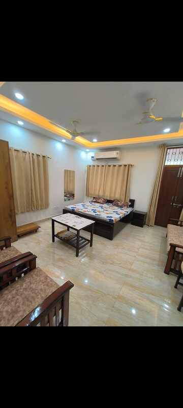 Living Room in 3 BHK Builder Floor at Malviya Nagar – for Rent
