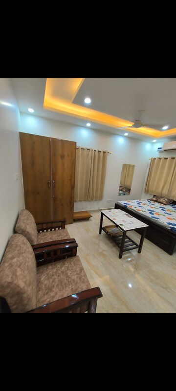 Living Room in 3 BHK Builder Floor at Malviya Nagar – for Rent