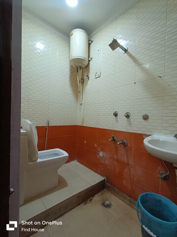 Bathroom in 2 BHK Builder Floor at Malviya Nagar – for Rent