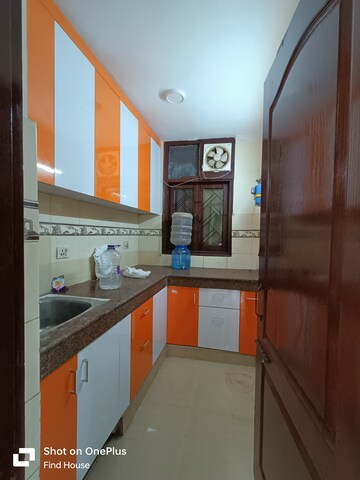 Kitchen in 2 BHK Builder Floor at Malviya Nagar – for Rent
