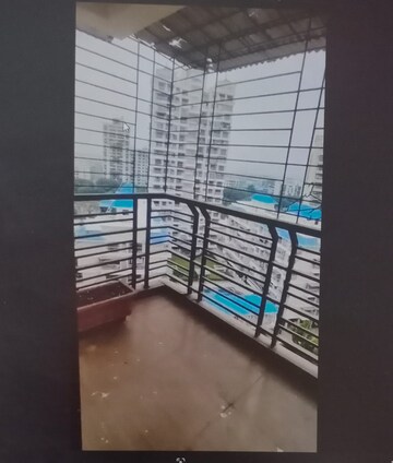 Balcony in 2.5 BHK Apartment at Shah Heights, Kharghar – for Rent