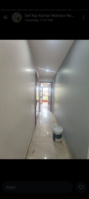 Building Lobby in 1 BHK Builder Floor at Malviya Nagar – for Rent