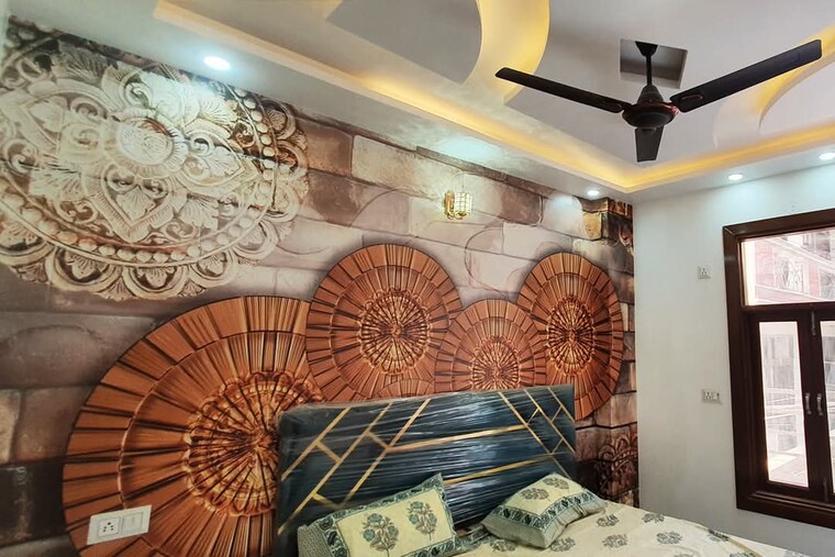 Bedroom, sa-homes-i 2.5 Bedroom 455 Sq.Ft. Builder Floor In Uttam Nagar Delhi 8754794