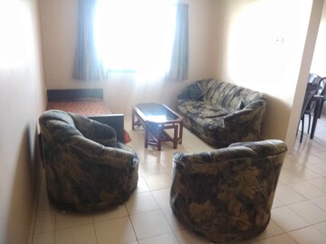 Living Room in 2 BHK Apartment at Aundh – for Rent