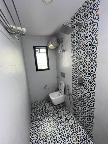 Bathroom in 2 BHK Apartment at Venus Upvan CHS, Gawand Baug – for Rent