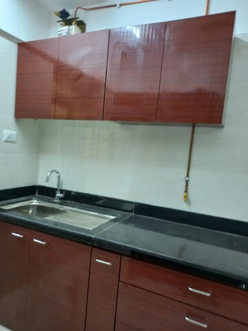 Kitchen in 3 BHK Apartment at Sheth Vasant Oasis, Andheri East – for Rent