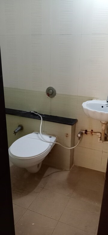Bathroom in 3 BHK Apartment at Ravechi Heights, Kharghar – for Rent