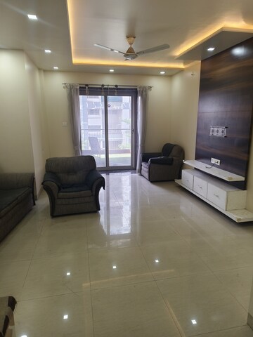Living Room in 2 BHK Apartment at Pristine Prism, Aundh – for Rent