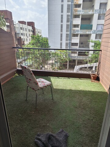 Balcony in 2 BHK Apartment at Pristine Prism, Aundh – for Rent