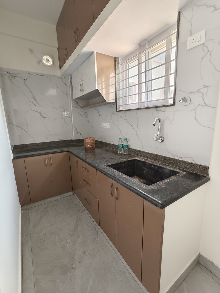 Kitchen, iti layout 1 Bedroom 550 Sq.Ft. Builder Floor In Iti Layout Bangalore 8754829