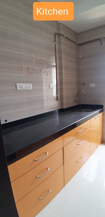 Kitchen in 1 BHK Apartment at Highland Residency CHSL, Balkum Pada – for Rent