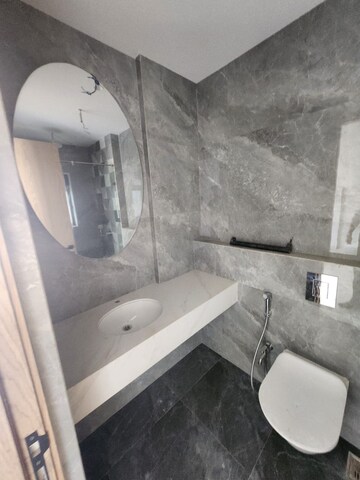 Bathroom in 2 BHK Apartment at Ekta Maplewood, Khar West – for Rent