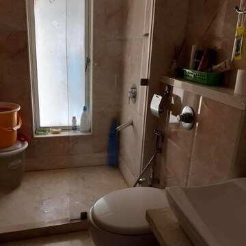 Bathroom in 2 BHK Apartment at Ekta Maplewood, Khar West – for Rent