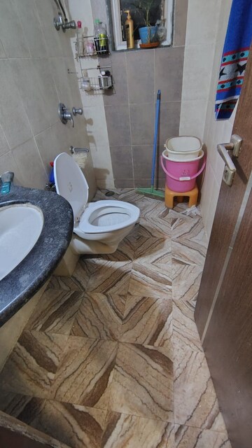 Bathroom in 3 BHK Apartment at Adhiraj Gardens, Kharghar – for Rent