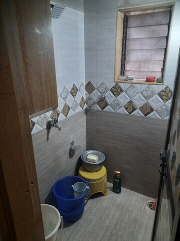 Bathroom in 1 BHK Apartment at Tapasya CHS Bhayander, Bhayandar West – for Sale