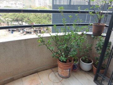 Balcony in 3 BHK Apartment at Mahavir Astha, Kharghar – for Rent