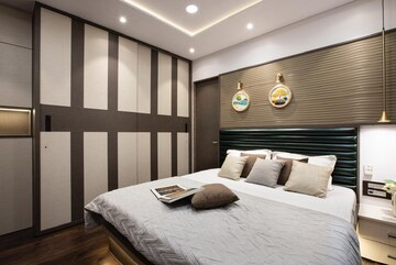Bedroom in 3 BHK Apartment at Shah Heights, Kharghar – for Rent