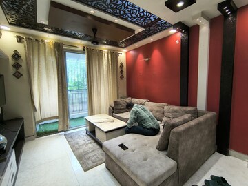 Living Room in 3 BHK Apartment at Ideal Regency, Thakurpukur – for Rent