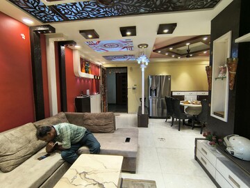 Living Room in 3 BHK Apartment at Ideal Regency, Thakurpukur – for Rent