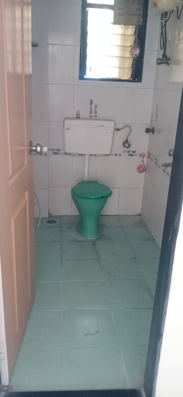 Bathroom in 3 BHK Apartment at Gajra Bhoomi Tower, Kharghar – for Rent